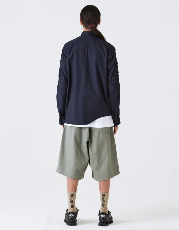 Maharishi Shirts*4297 Snocord® Travel Shirt Navy