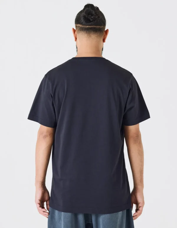 Maharishi Short Sleeve T-Shirts*1024 Songkran Embroidered T-Shirt Navy