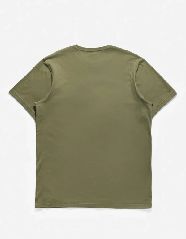 Maharishi Short Sleeve T-Shirts*1024 Songkran Embroidered T-Shirt Olive Og-107F