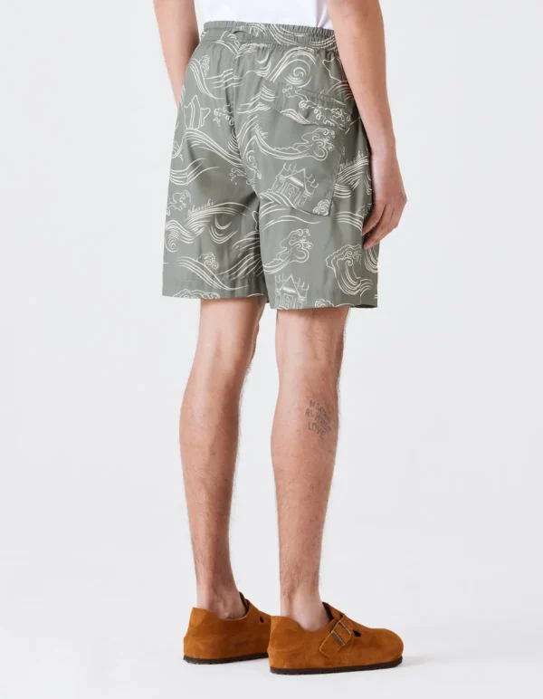 Maharishi Swim Shorts*1021 Songkran Swim Shorts Olive