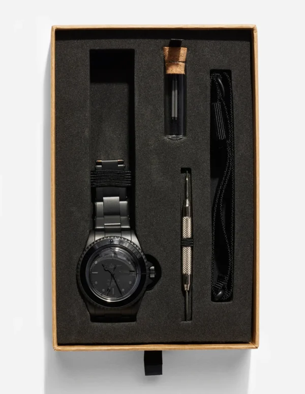 Maharishi Lifestyle*1119 Stealth Marine Watch Black