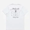 Maharishi Short Sleeve T-Shirts*1073 Striking Point Organic T-Shirt White