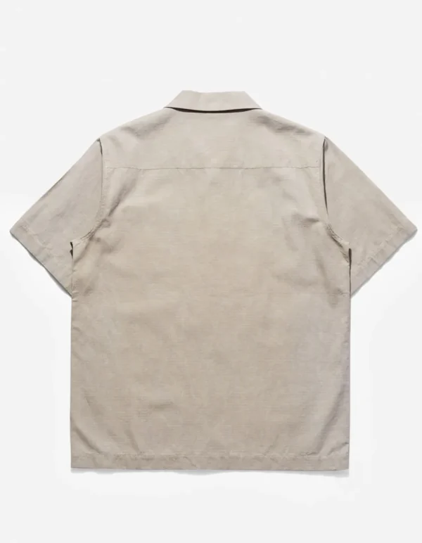 Maharishi Shirts*4300 Thai Cloud Camp Collar Shirt Silver Sage