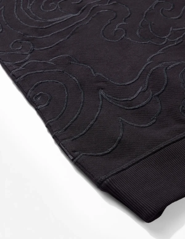 Maharishi Crew Sweats*4217 Thai Cloud Crew Sweat Black
