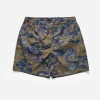 Maharishi Swim Shorts*1023 Thai Cloud Dragon Swim Shorts Olive