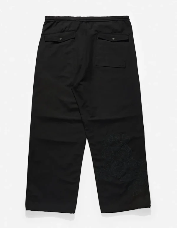 Maharishi Original Snopants*4219 Thai Cloud Embroidered Loose Snopants® Black/Tonal