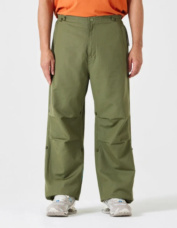 Maharishi Original Snopants*4219 Thai Cloud Embroidered Loose Snopants® Olive Og-107F