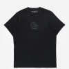 Maharishi Short Sleeve T-Shirts*4218 Thai Cloud Embroidered T-Shirt Black/Tonal