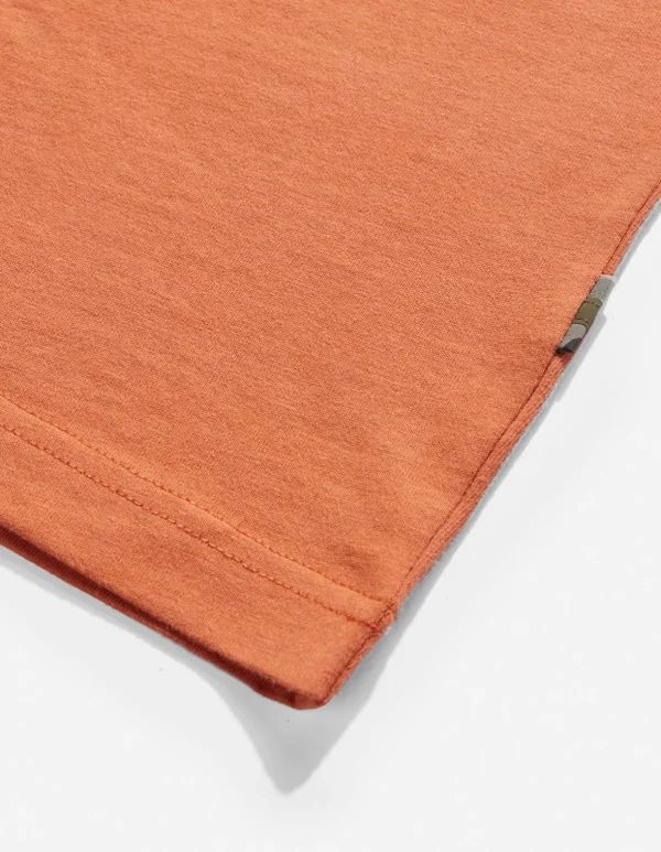 Maharishi Short Sleeve T-Shirts*4218 Thai Cloud Embroidered T-Shirt Rust