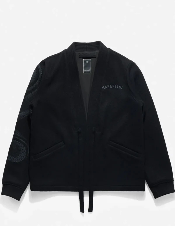 Maharishi Kimonos*4211 Thai Dragon Stadium Kimono Black/Tonal