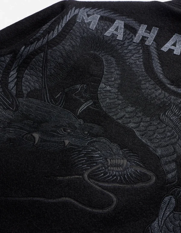 Maharishi Kimonos*4211 Thai Dragon Stadium Kimono Black/Tonal