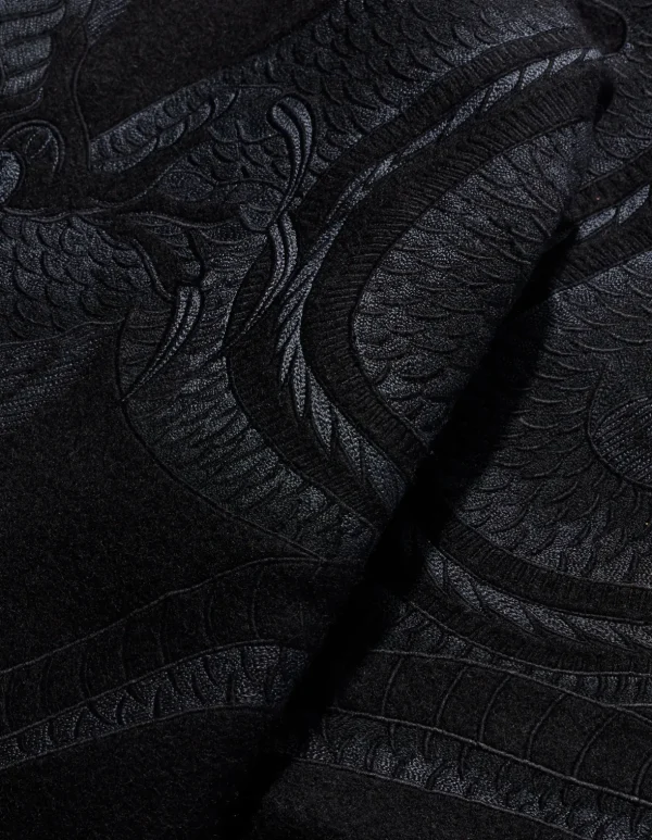 Maharishi Kimonos*4211 Thai Dragon Stadium Kimono Black/Tonal