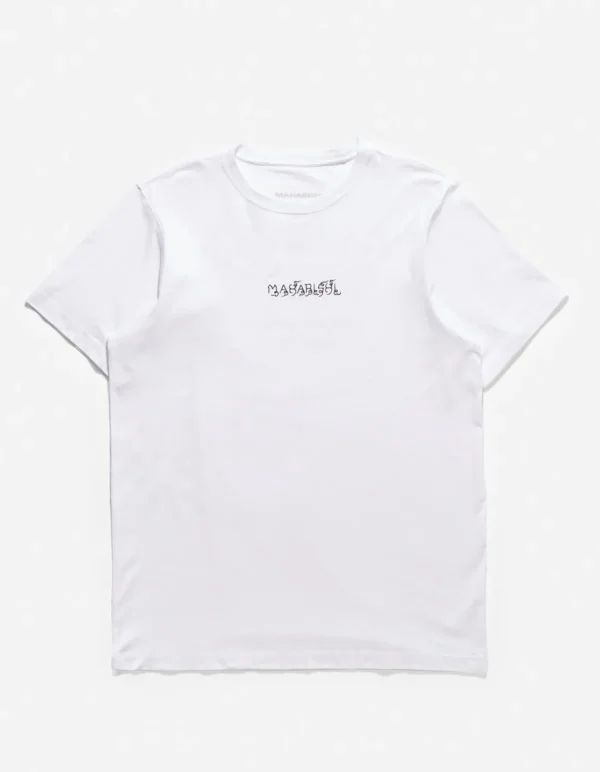 Maharishi Short Sleeve T-Shirts*1018 Thai Script T-Shirt White