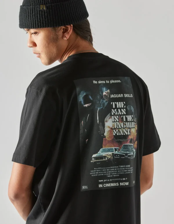 Maharishi Short Sleeve T-Shirts*1105 The Man In The Mask T-Shirt Black