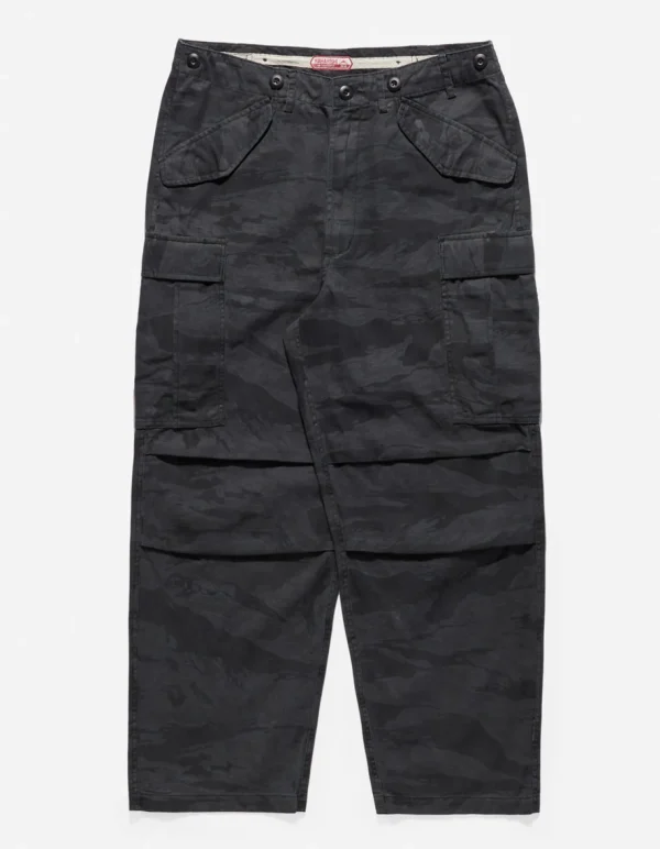 Maharishi Cargo Pants*4291 Tigerstripe Loose Cargo Pants Subdued Night
