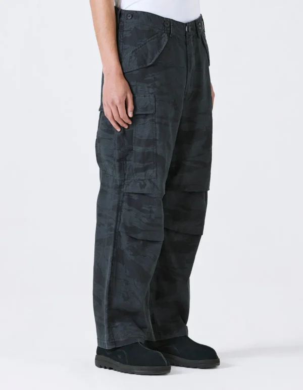Maharishi Cargo Pants*4291 Tigerstripe Loose Cargo Pants Subdued Night