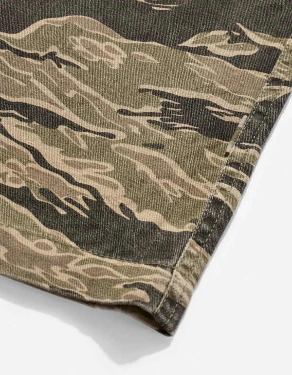 Maharishi Cargo Pants*4291 Tigerstripe Loose Cargo Pants Mint Gold