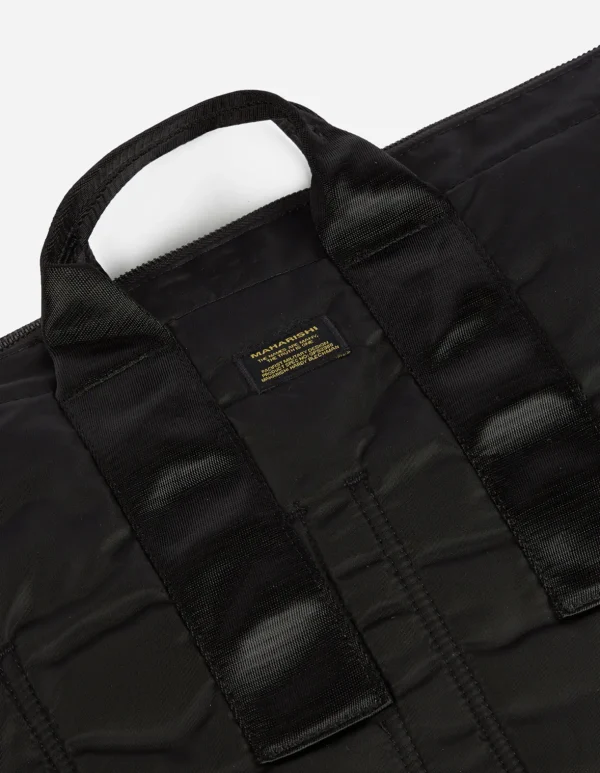 Maharishi Bags*9634 Tote Bag · 420D Nylon Black