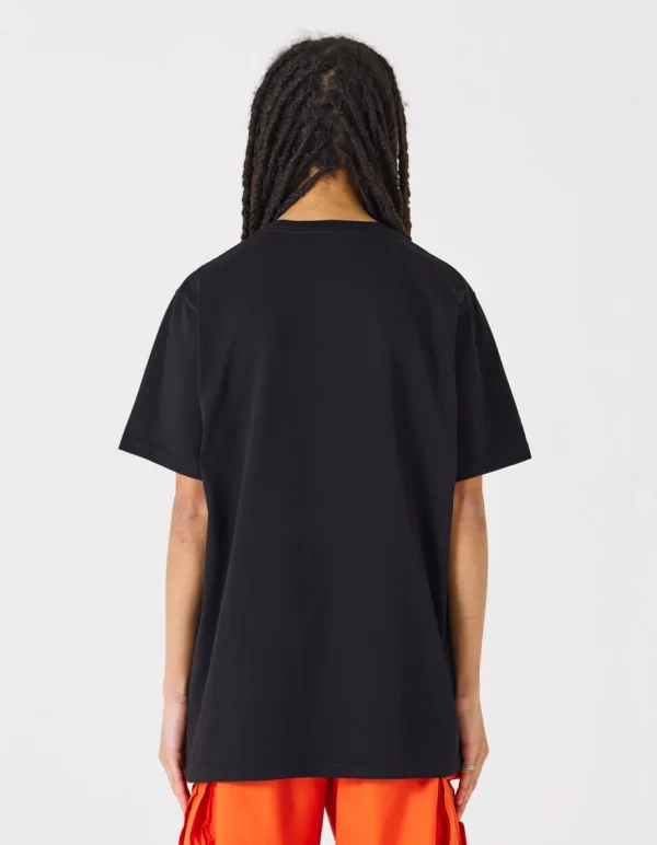 Maharishi Short Sleeve T-Shirts*1011 Triptych Water Dragon T-Shirt Black