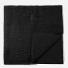 Maharishi Lifestyle*7030 Triquilted Bed Blanket · Military Surplus Black