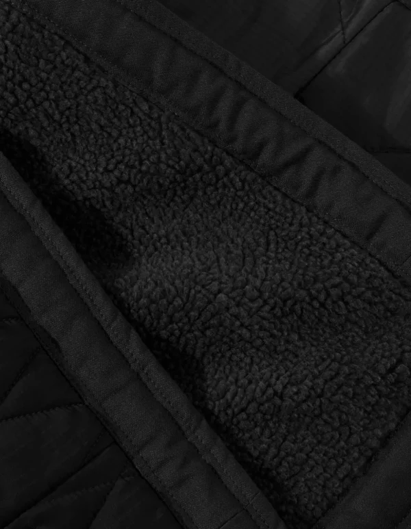 Maharishi Lifestyle*7030 Triquilted Bed Blanket · Military Surplus Black