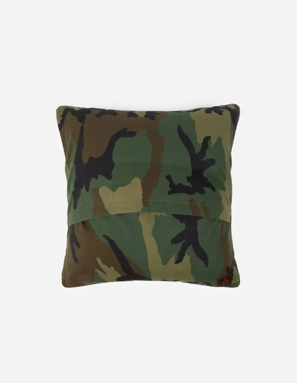 Maharishi Home*7016 Upcycled Camo Cushion · Vintage Surplus Woodland