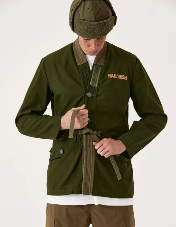 Maharishi Kimonos*4096 Upcycled M59 Field Kimono Olive