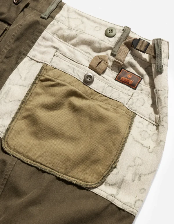 Maharishi Cargo Pants*4277 Upcycled M65 Loose Cargo Pants Olive