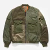 Maharishi Jackets*4274 Upcycled Wep Ma1 Flight Jacket Olive