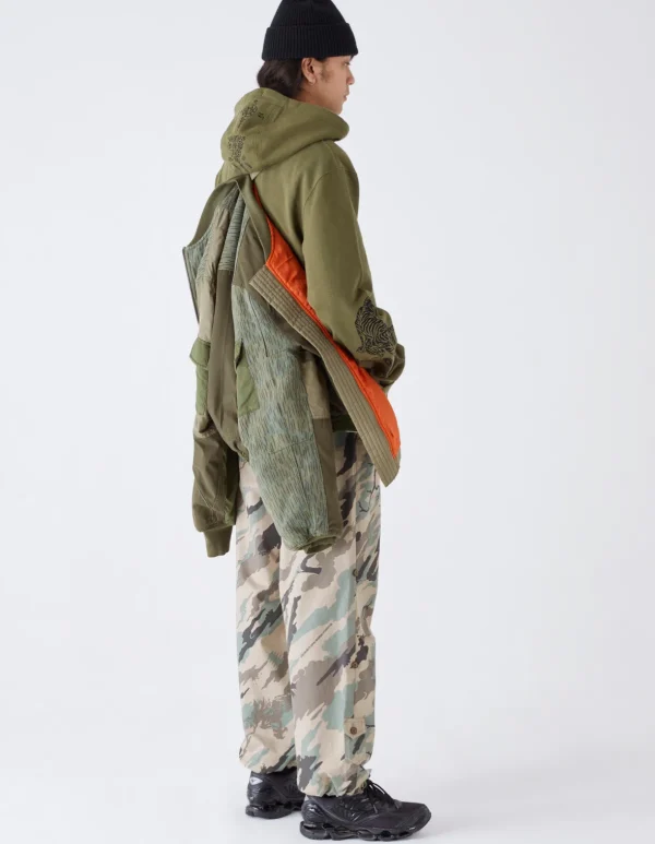 Maharishi Jackets*4274 Upcycled Wep Ma1 Flight Jacket Olive