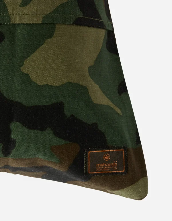 Maharishi Home*7018 Upcycled Xl Camo Cushion · Vintage Military Surplus Woodland