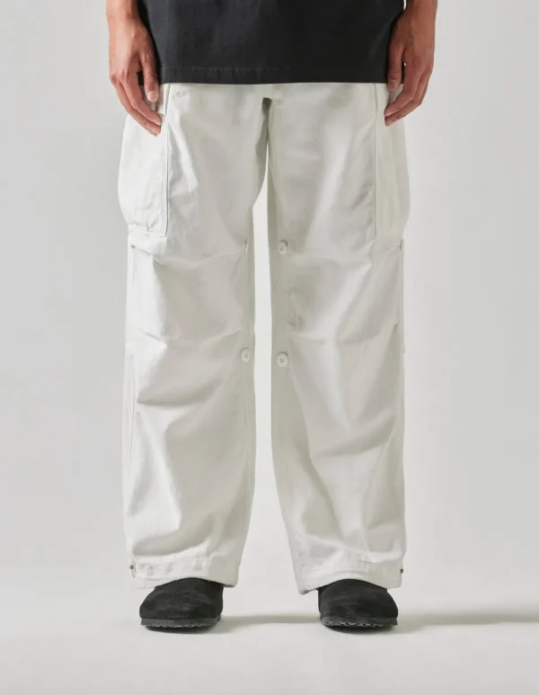 Maharishi Cargo Pants*4510 U.S. Cargo Snopants® · Loose Fit White