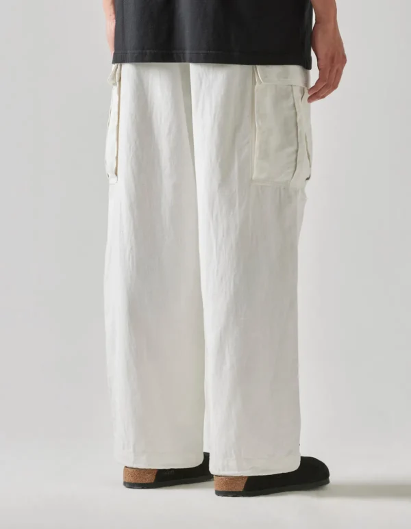 Maharishi Cargo Pants*4510 U.S. Cargo Snopants® · Loose Fit White