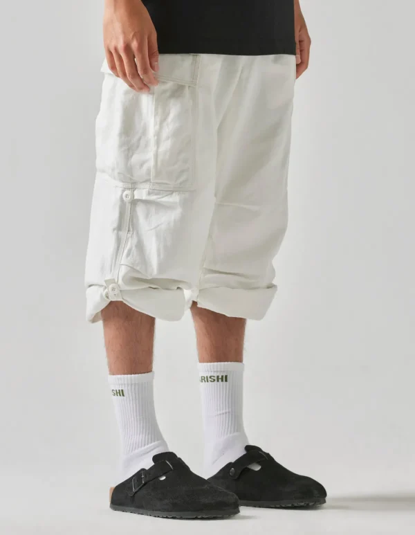Maharishi Cargo Pants*4510 U.S. Cargo Snopants® · Loose Fit White