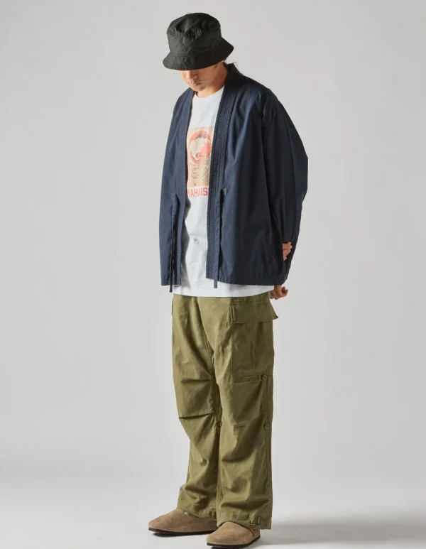 Maharishi Kimonos*8190 U.S. Hanten Shirt Navy