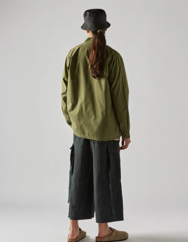 Maharishi Kimonos*8190 U.S. Hanten Shirt Olive Og-107F