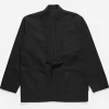Maharishi Kimonos*4207 Utility Kimono Over Shirt Black