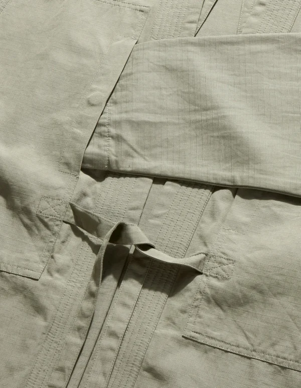 Maharishi Kimonos*4207 Utility Kimono Over Shirt Silver Sage