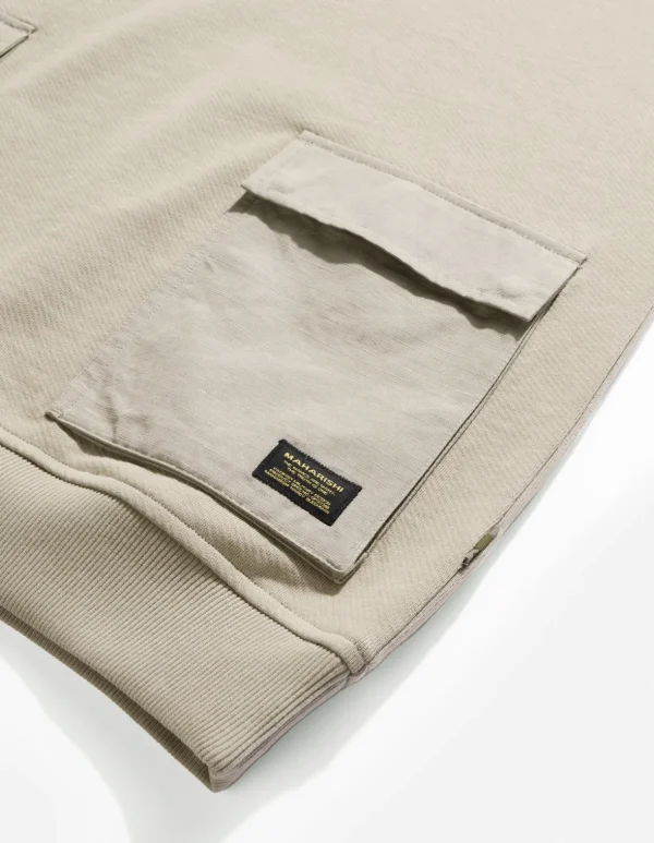 Maharishi Crew Sweats*4225 Utility Pocket Crew Sweat Silver Sage