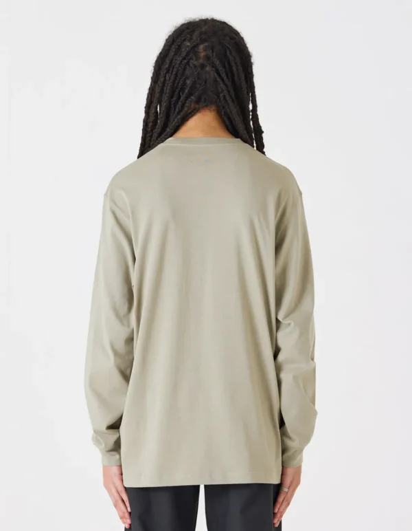 Maharishi Long Sleeve T-Shirts*4231 Utility Pocket L/S T-Shirt Silver Sage