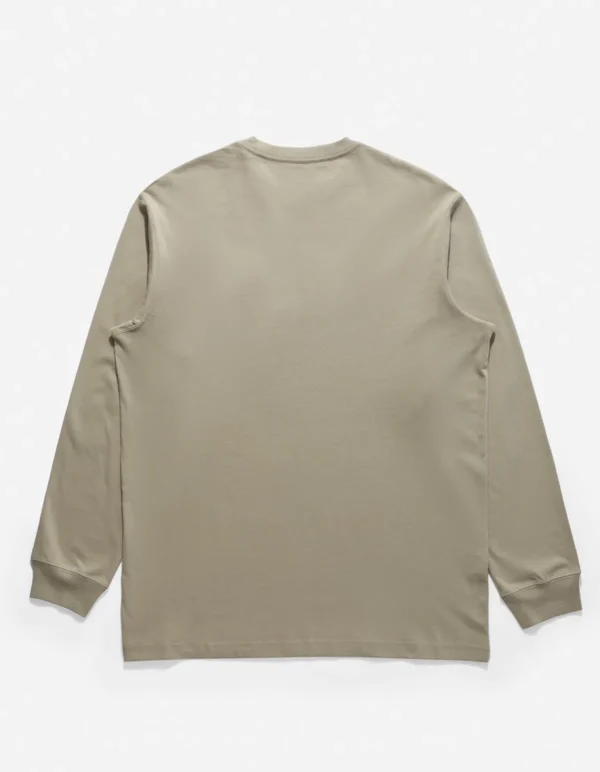 Maharishi Long Sleeve T-Shirts*4231 Utility Pocket L/S T-Shirt Silver Sage