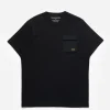 Maharishi Short Sleeve T-Shirts*4230 Utility Pocket T-Shirt Black