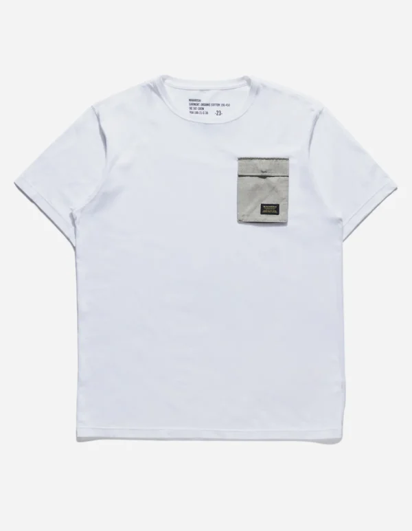 Maharishi Short Sleeve T-Shirts*4230 Utility Pocket T-Shirt White