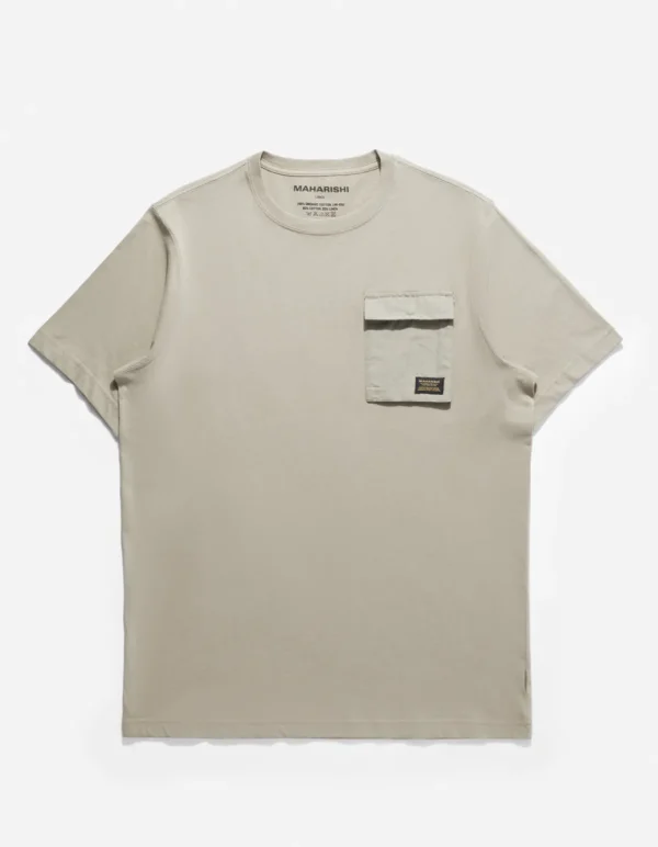 Maharishi Short Sleeve T-Shirts*4230 Utility Pocket T-Shirt Silver Sage