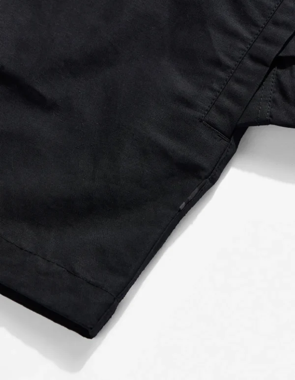 Maharishi Shirts*4202 Ventile® Wr Asym Tech Shirt Black