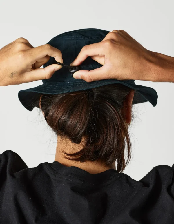 Maharishi Hats And Scarves*4110 Ventile® Wr Bucket Hat Navy