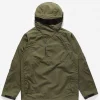 Maharishi Parkas*4200 Ventile® Wr Half-Zip Jacket Olive Og-107F