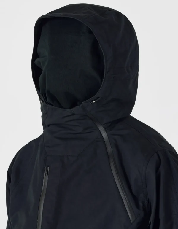 Maharishi Parkas*4200 Ventile® Wr Half-Zip Jacket Black
