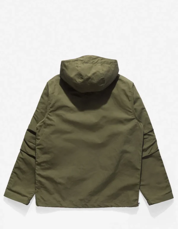 Maharishi Parkas*4200 Ventile® Wr Half-Zip Jacket Olive Og-107F