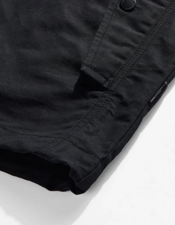 Maharishi Parkas*4200 Ventile® Wr Half-Zip Jacket Black